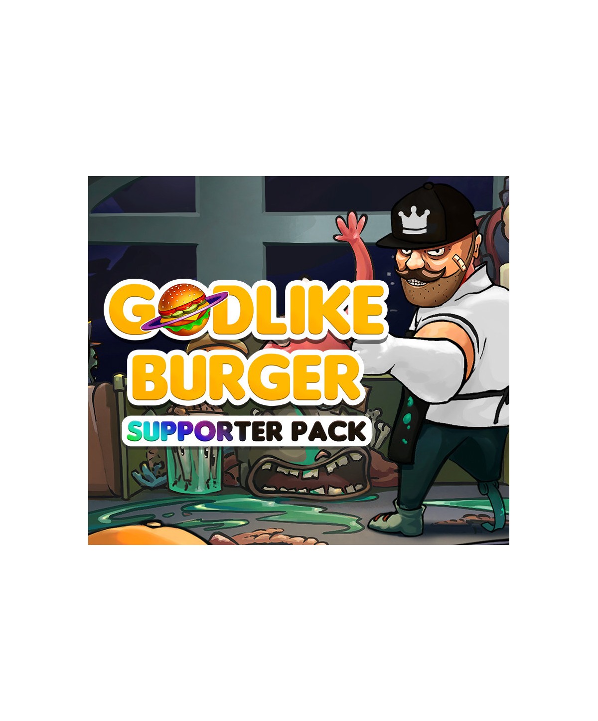 Godlike Burger - Supporter Pack DLC Steam Key GLOBAL